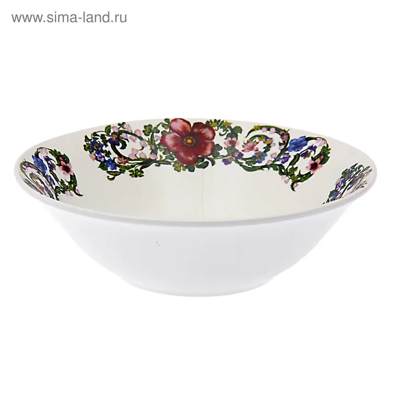 Салатник, d=18 см, h=5,6 см «Венок», 600 мл