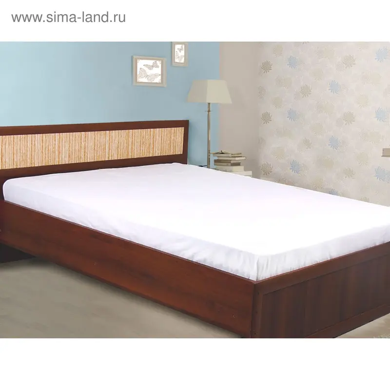 Простыня La Marka 1,5сп, 150х210см, бязь отбеленная