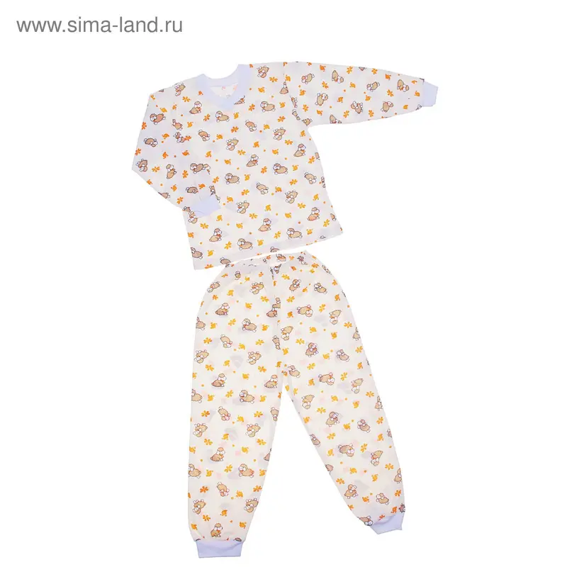 Пижама для девочки, рост 98 см, цвет МИКС (арт. Пж-525-01_Д)