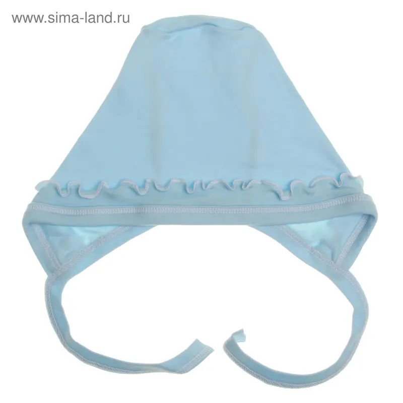 Чепчик, размер 1 (0-2 мес.), цвет голубой (арт. Ч-962-04)