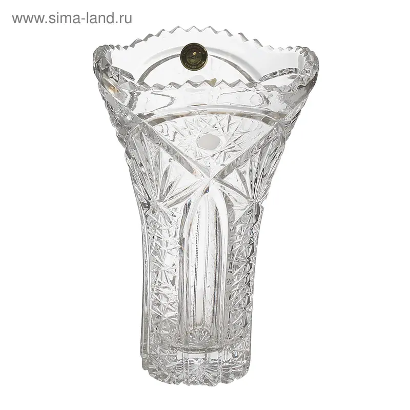 Ваза хрустальная "Амфора" h-21см