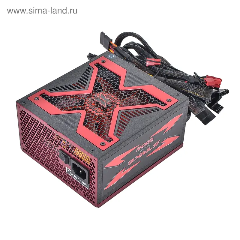 Блок питания Aerocool ATX 600W Strike-X 600