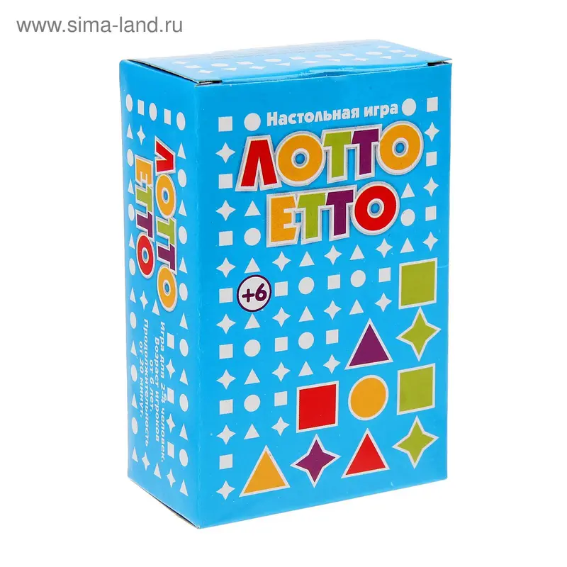 Карточная игра "ЛОТТО ЕТТО"