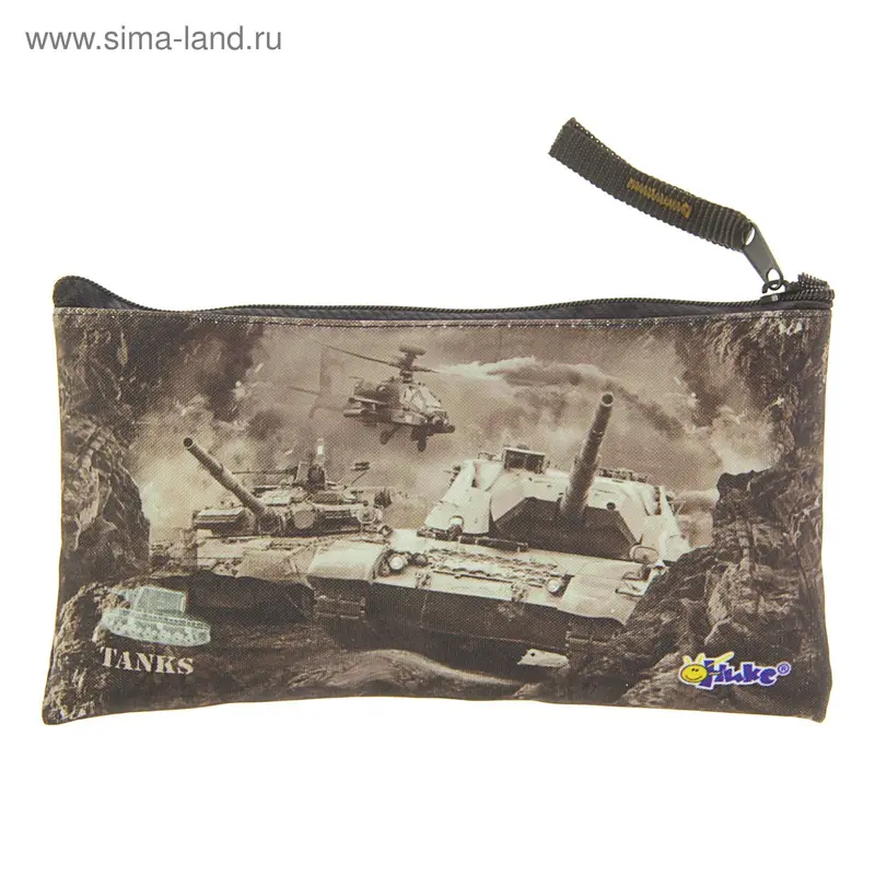 Пенал_ мягкий 1 отд. плоский 105*195 ПМП 01-20, Танки