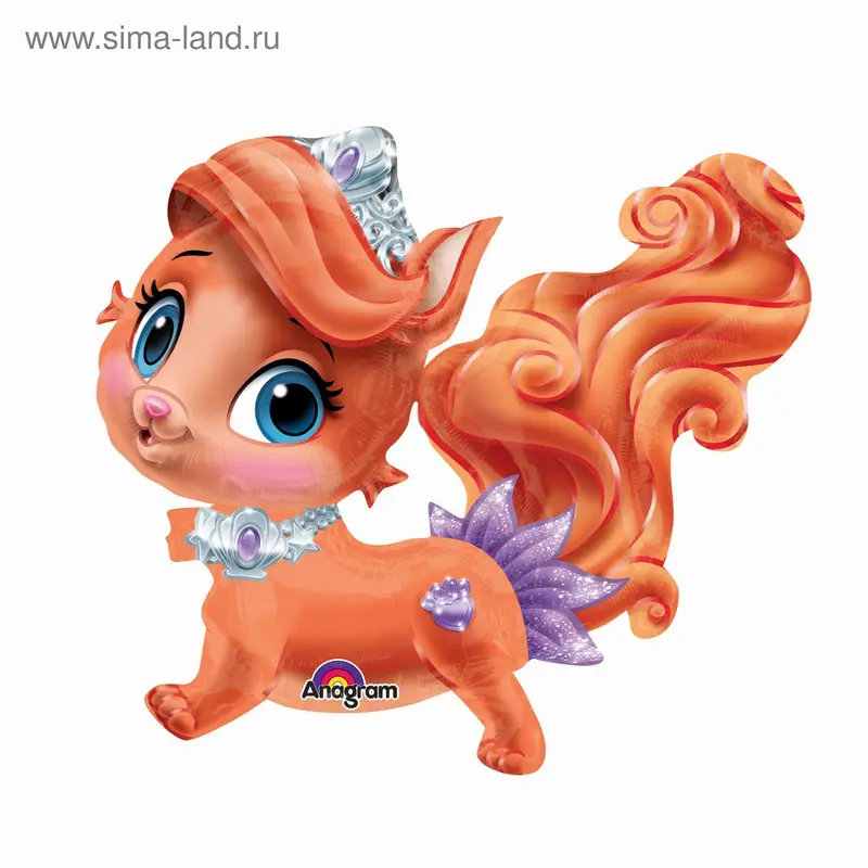 Шар фольгированный 52" "Дворцовые питомцы", Treasure, ходячий