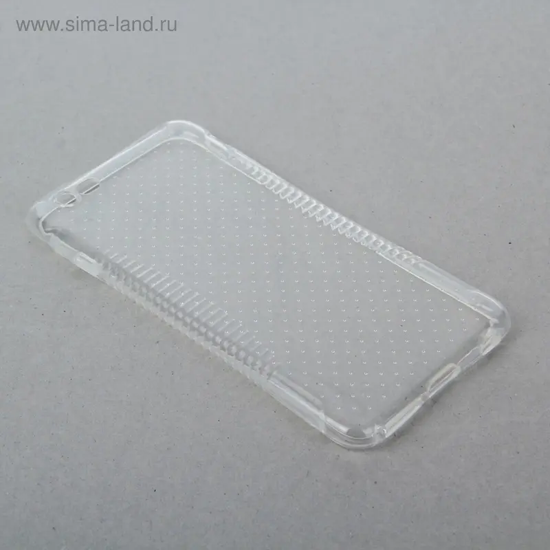 Чехол LuazON, силиконовый для iPhone 6 plus, противоударный, тонкий, прозрачный