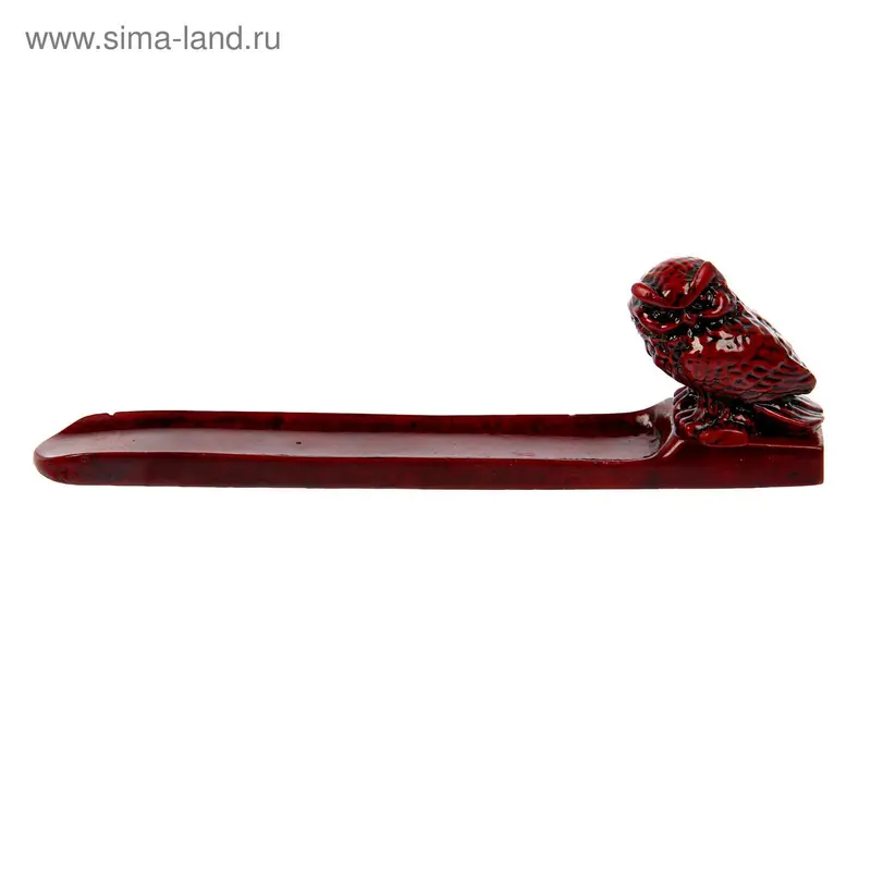 Подставка для благовония под дерево "Сова" 22,5х3,4х6,5 см