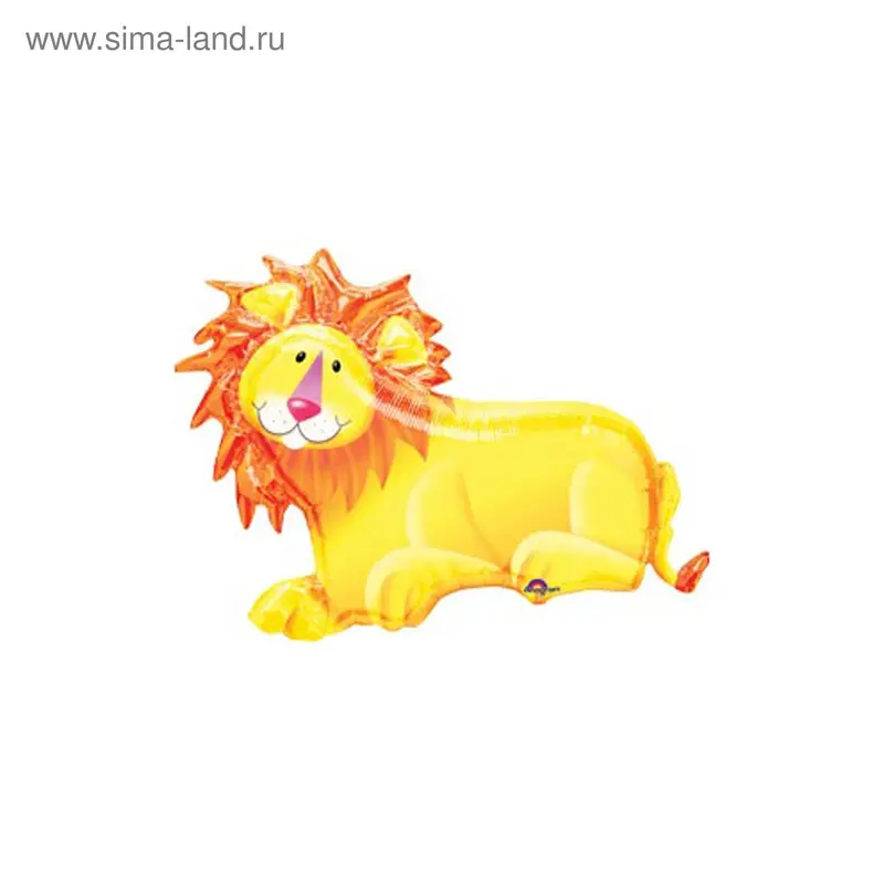 Шар фольгированный "Лев Джунгли" 35" АГ