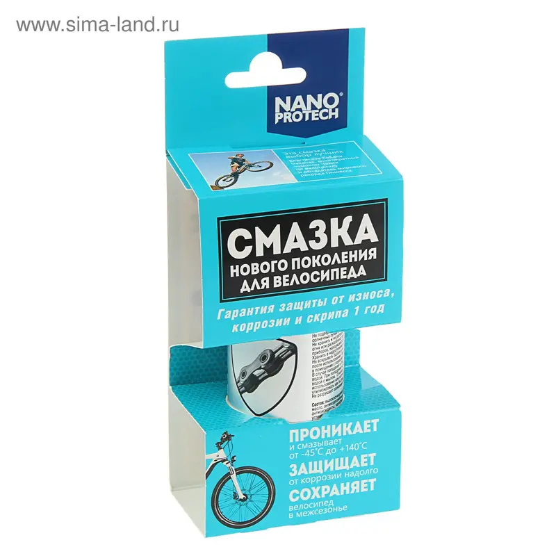 Велосмазка NanoProtech подвижных деталей, 140 мл