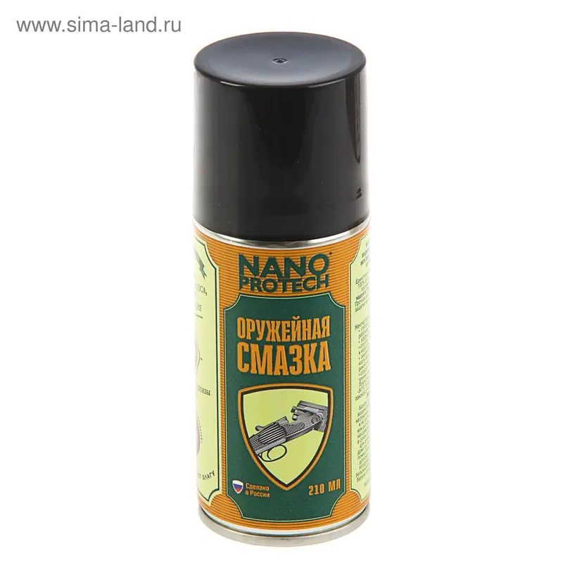Смазка для стрелкового оружия NanoProtech, 210 мл