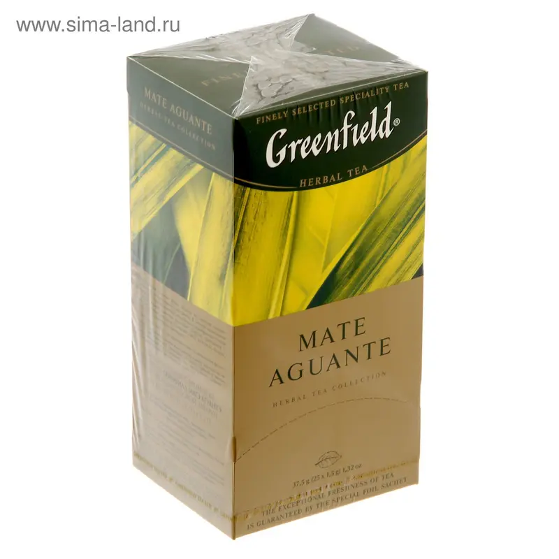 Чай Гринфилд Mate Aguante herbai tea 25п*1,5 гр