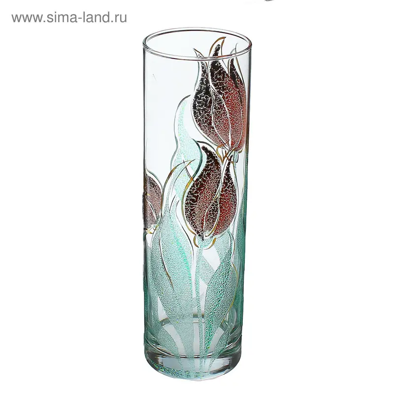 Ваза FLORA "Тюльпаны" 26,5 см