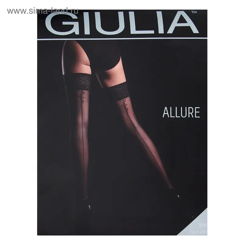 Чулки ALLURE 03 (bianco, 3-4/M-L)