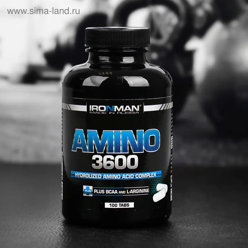 Аминокислоты Ironman Амино 3600, 100 таблеток