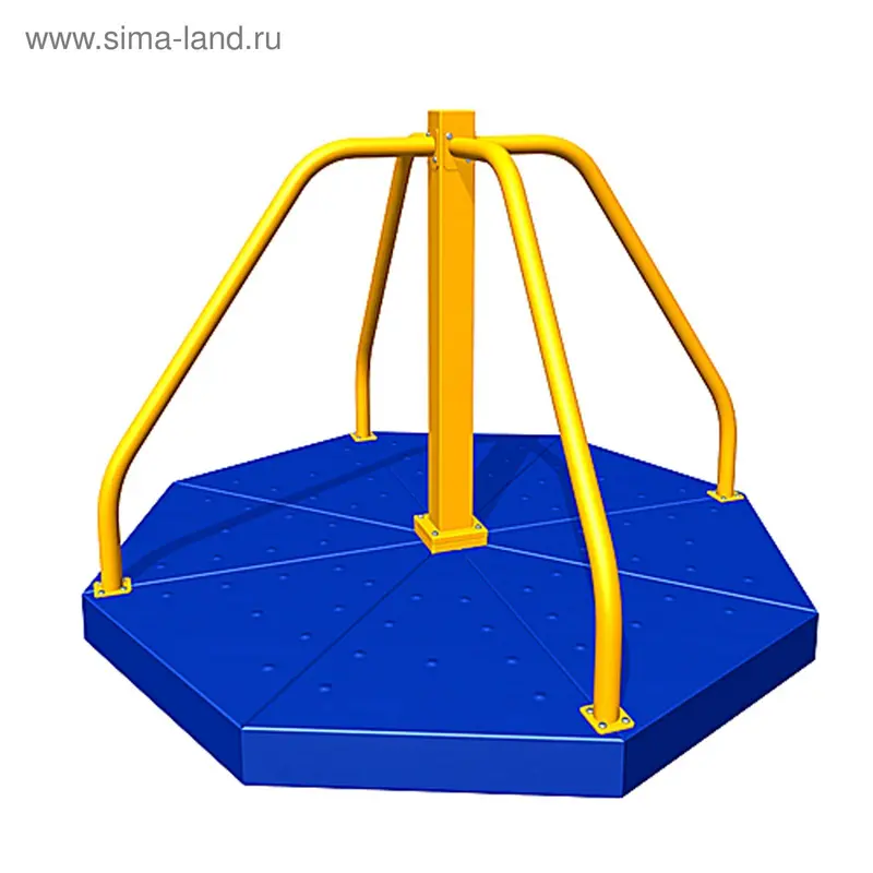 Карусель с вращающейся платформой