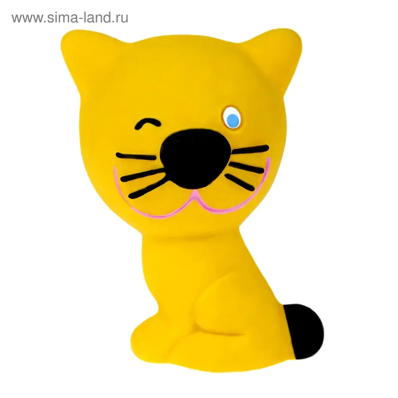 Латексная игрушка «Кошечка хитрая»