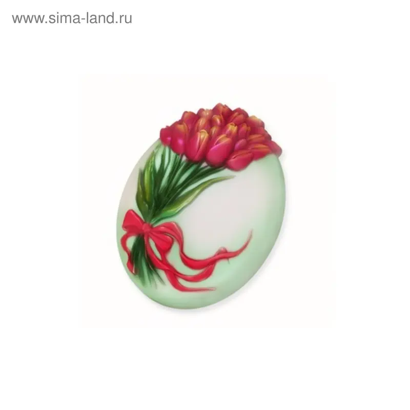 Пластиковая форма для мыла "Букет тюльпанов"