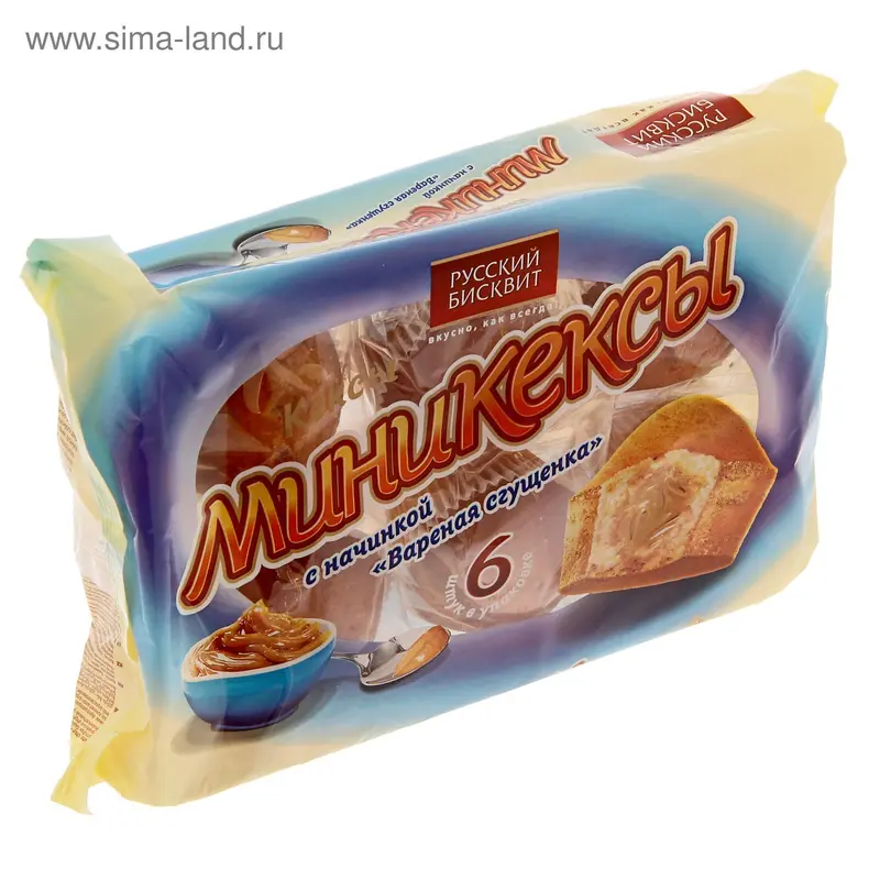 Мини-кексы "Вареная сгущенка", 200 г