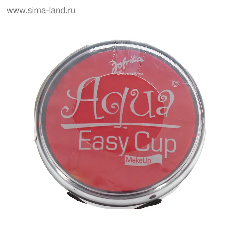Аквагрим Aqua Easy Cup, цвет красный, 16 г