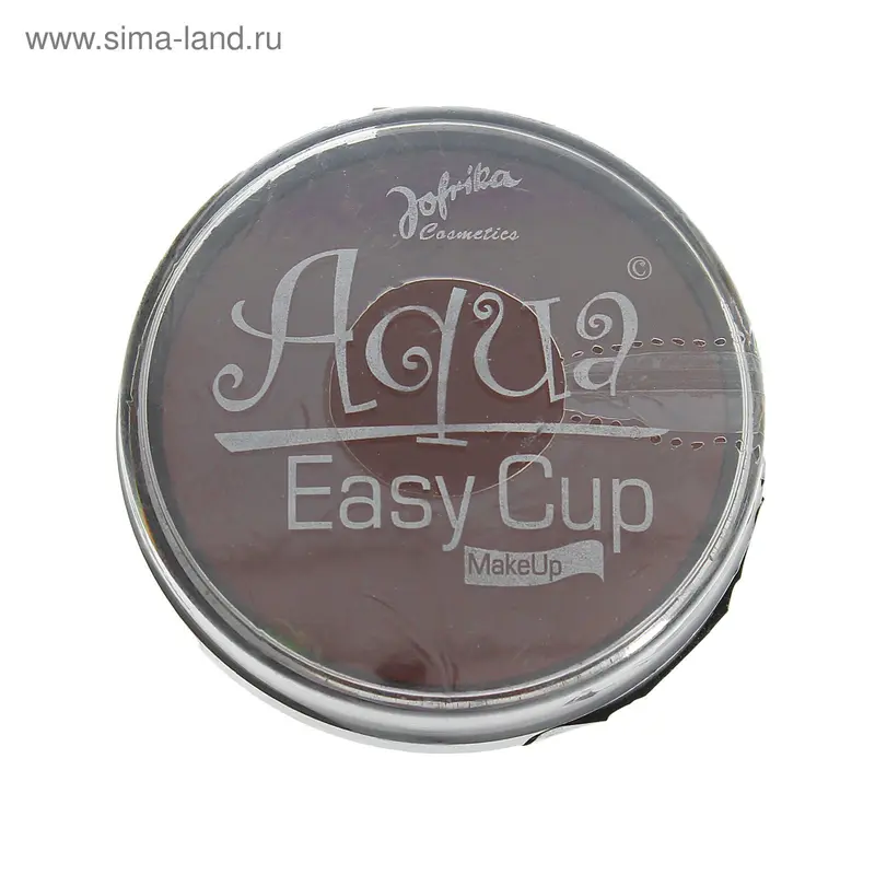 Аквагрим Aqua Easy Cup, цвет коричневый, 16 г