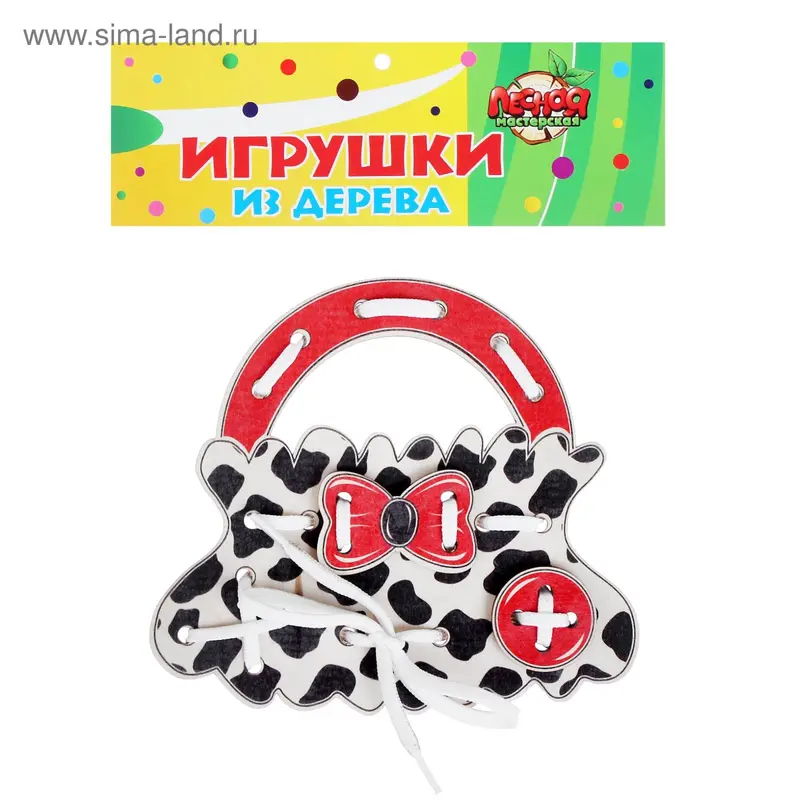 Шнуровка "Сумочка. Далматинец"