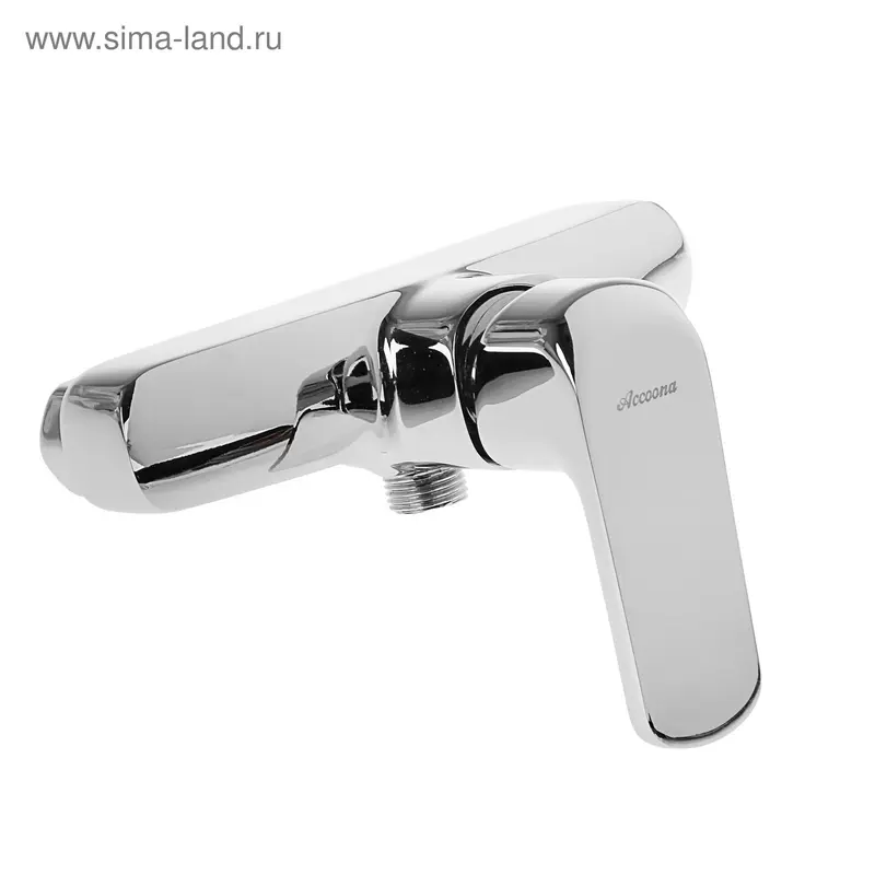 Смеситель для душа Accoona А8062, однорычажный, хром