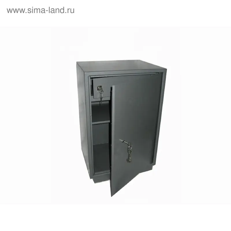 Сейф офисный ШБС-67т, с кассой и полкой