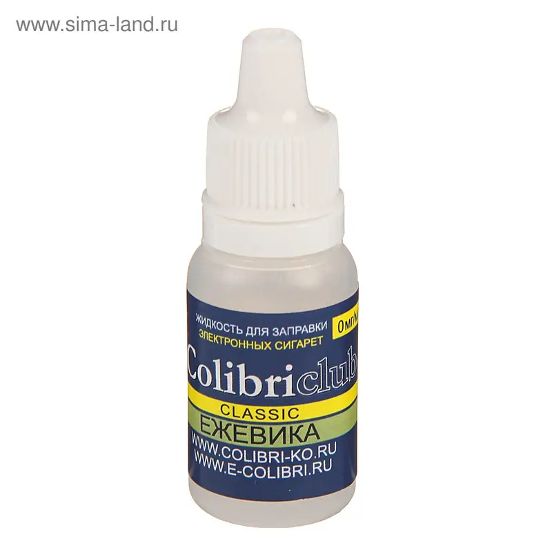 жидкость для многоразовых ЭИ Colibriclub Classic ЕЖЕВИКА 0 мг/мл 10мл