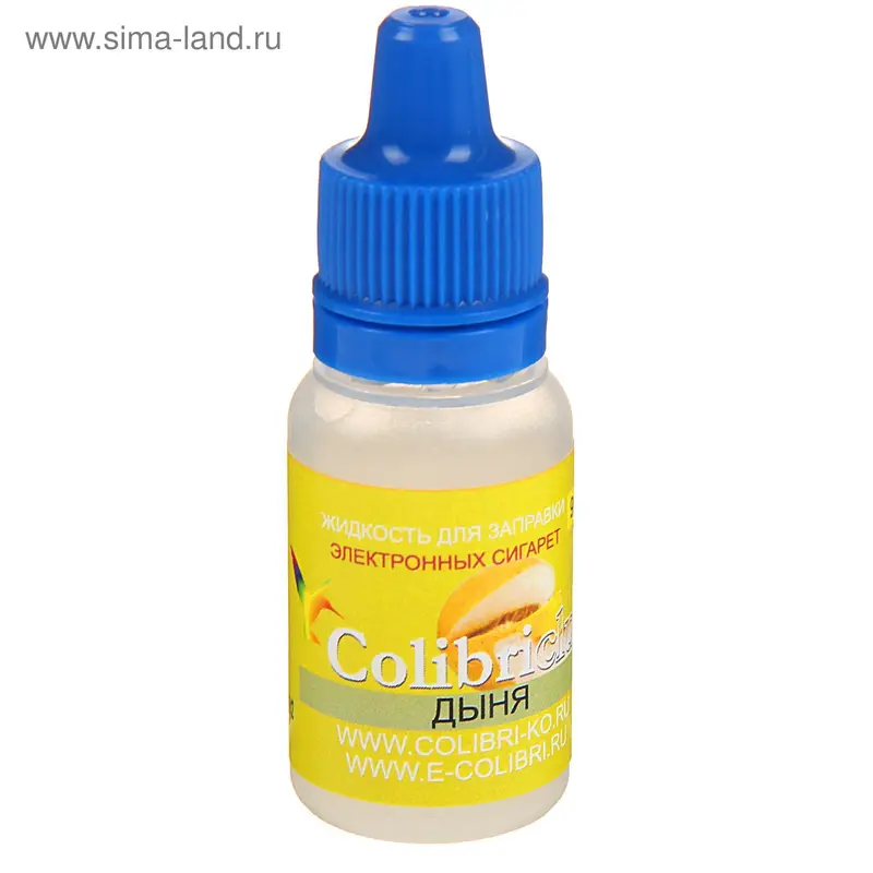 Жидкость для многоразовых ЭИ Colibriclub Standart, дыня, 9 мг, 10 мл