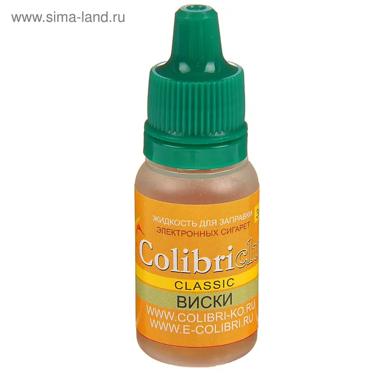 жидкость для многоразовых ЭИ Colibriclub Classic ВИСКИ 3 мг/мл 10мл