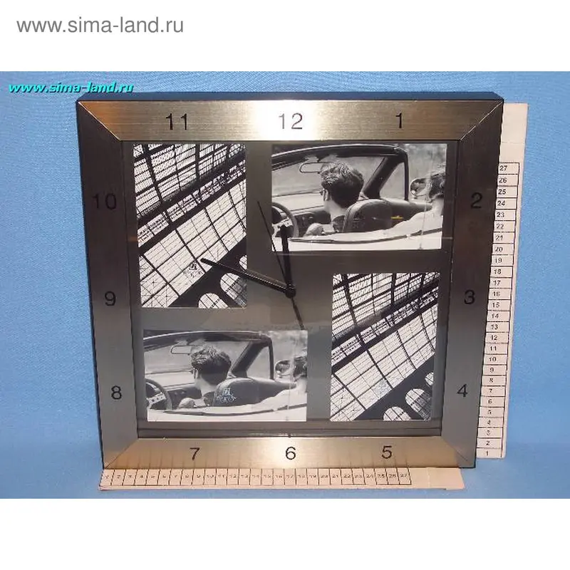 фоторамка 323106 с композицией "ВРЕМЯ" (п/б 3 шт; бокс 6 шт)