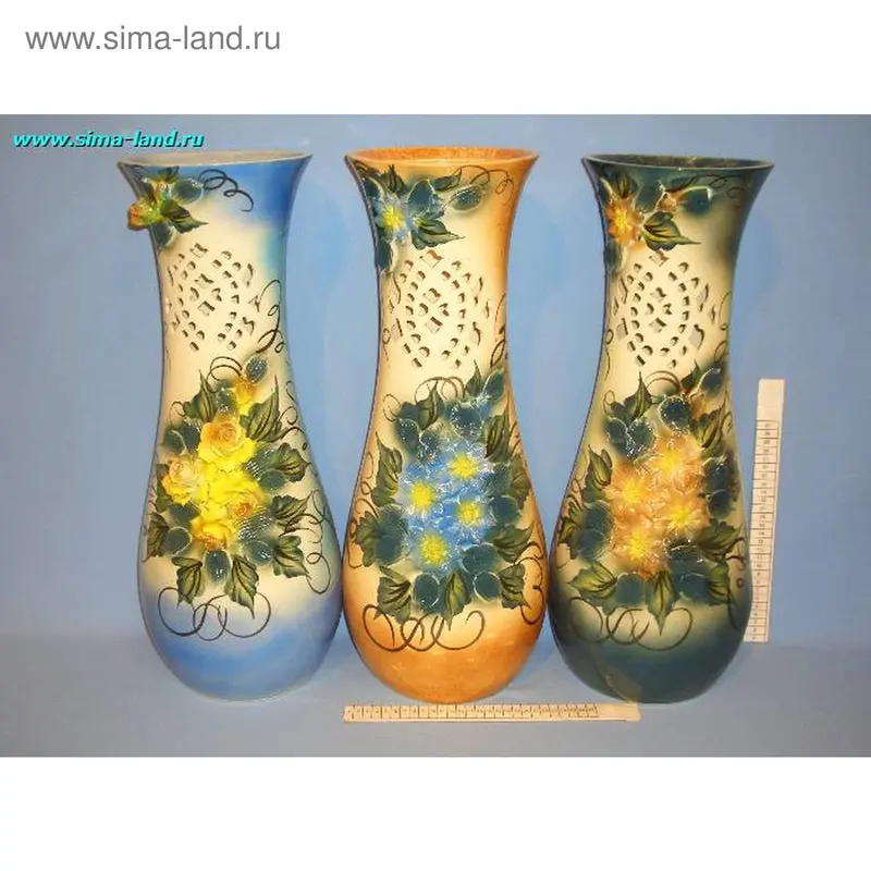 ваза напольная лепка (уп.2шт)
