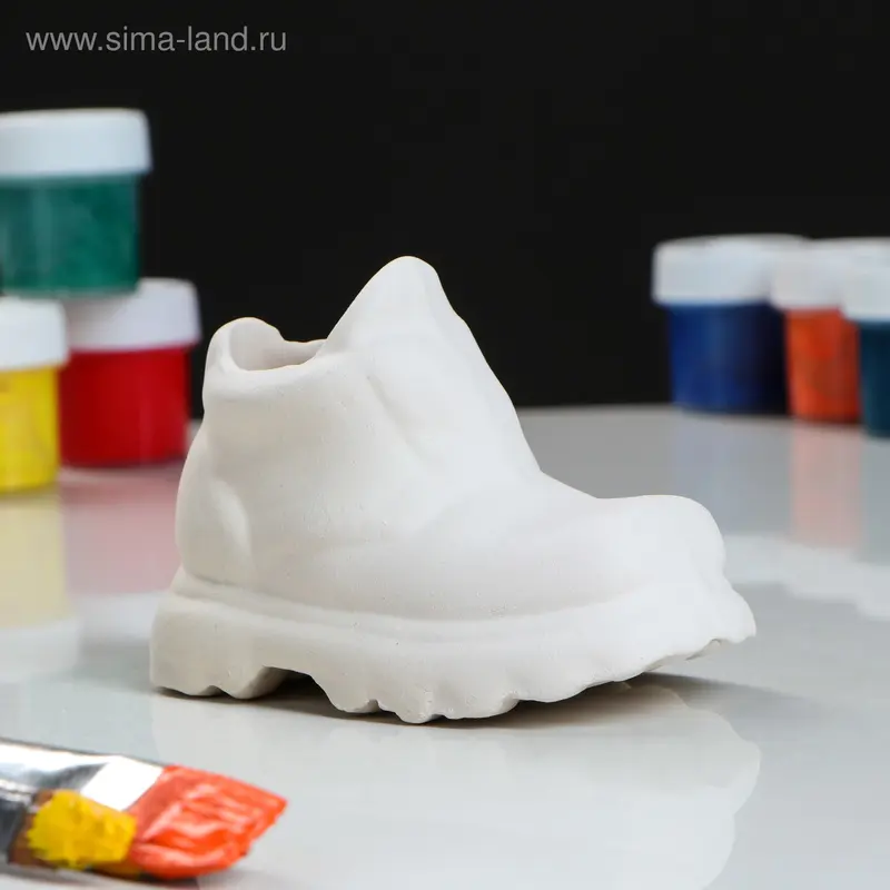 Фигурка-раскраска "Кроссовок", под роспись, 6,5 см