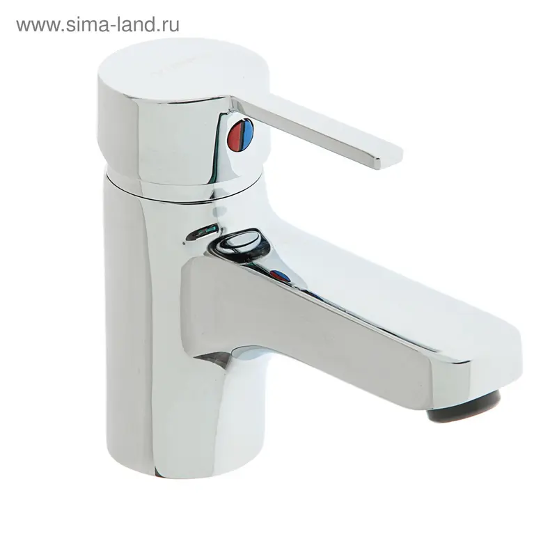 Смеситель для раковины Vidima "Логик" BA275AA, литой излив 103 мм, хром