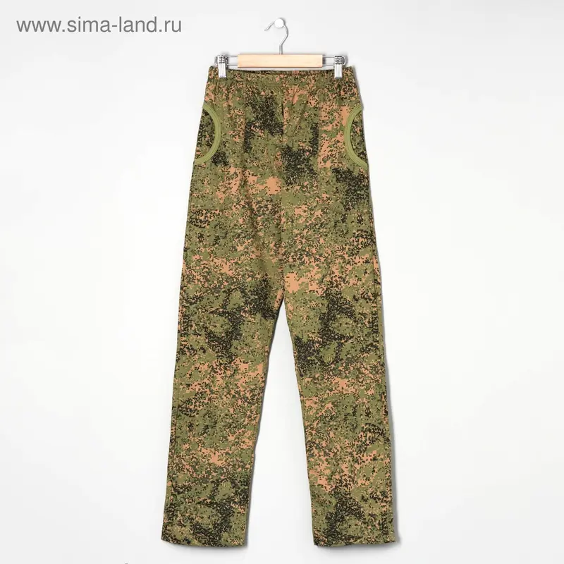 Брюки мужские арт.а445b цвет милитари, р-р 52