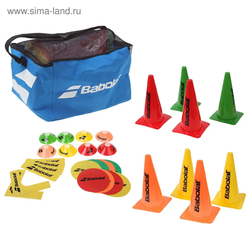 Тренерский набор для тенниса, цвета МИКС