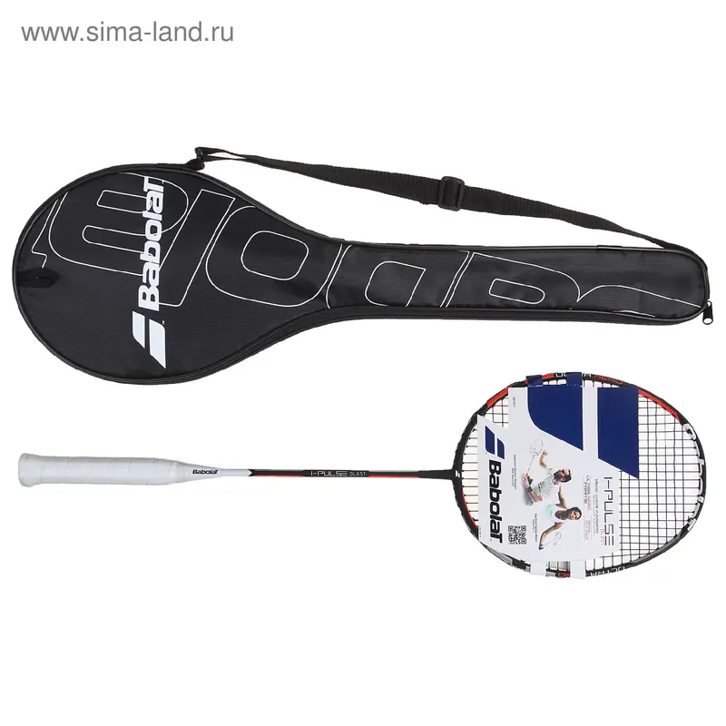 Ракетка для бадминтона I-Pulse Blast, с натяжкой, ручка 2