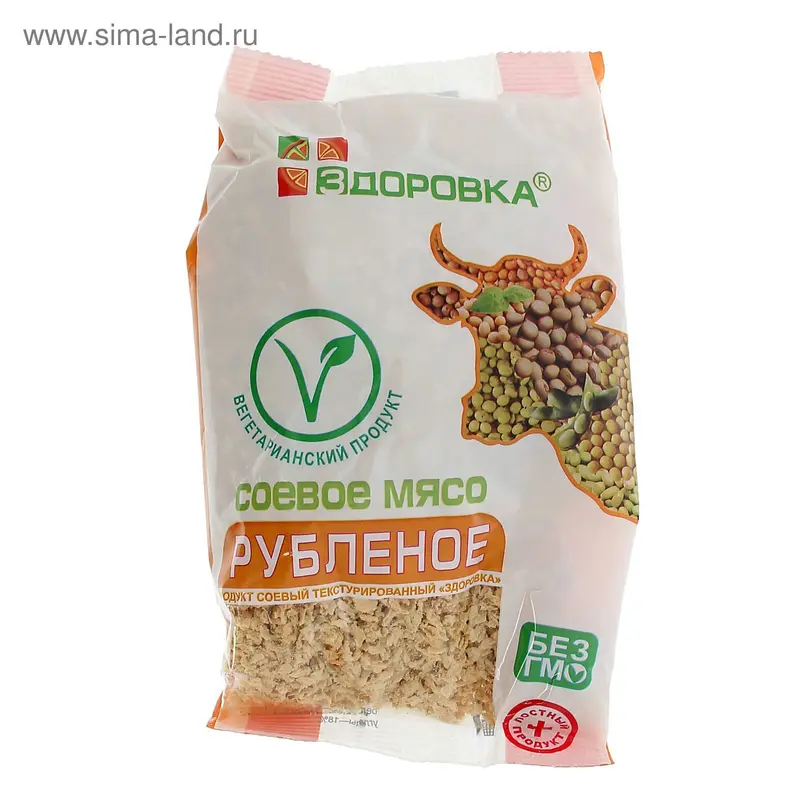 Соевое мясо "Рубленое" "Здоровка", 150 г