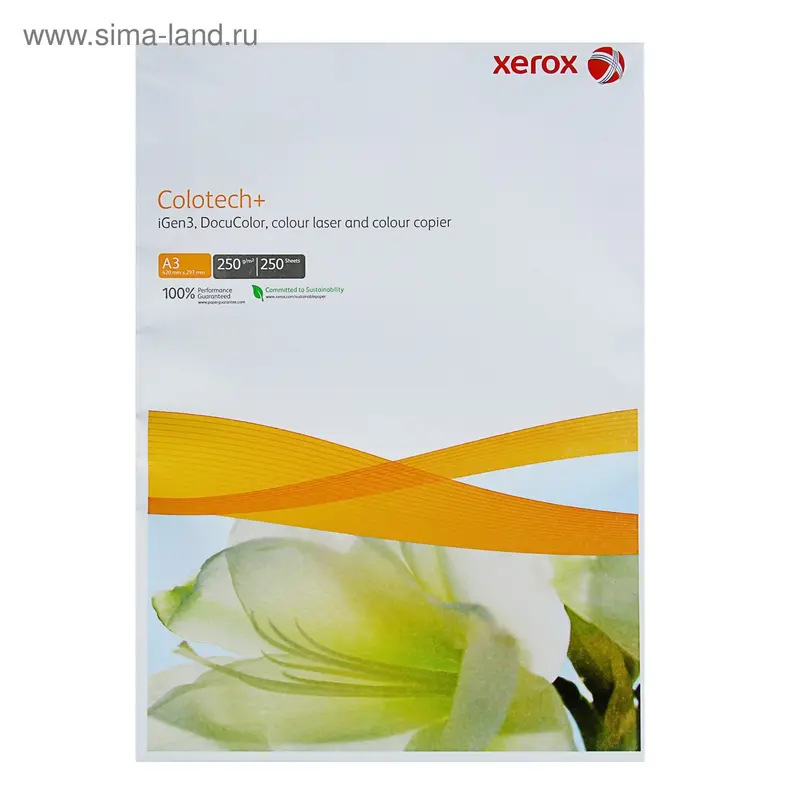 Бумага Xerox Colotech+ А3, 250 листов, плотность 250г/м2, белизна 170% CIE