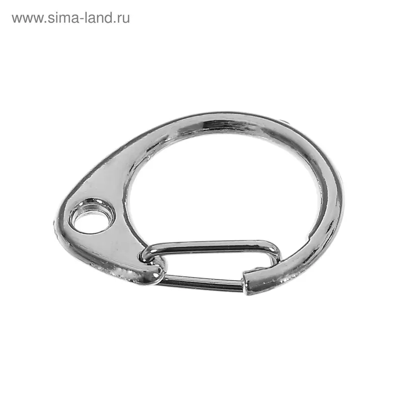 Карабин металлический "Круг", 1,8см
