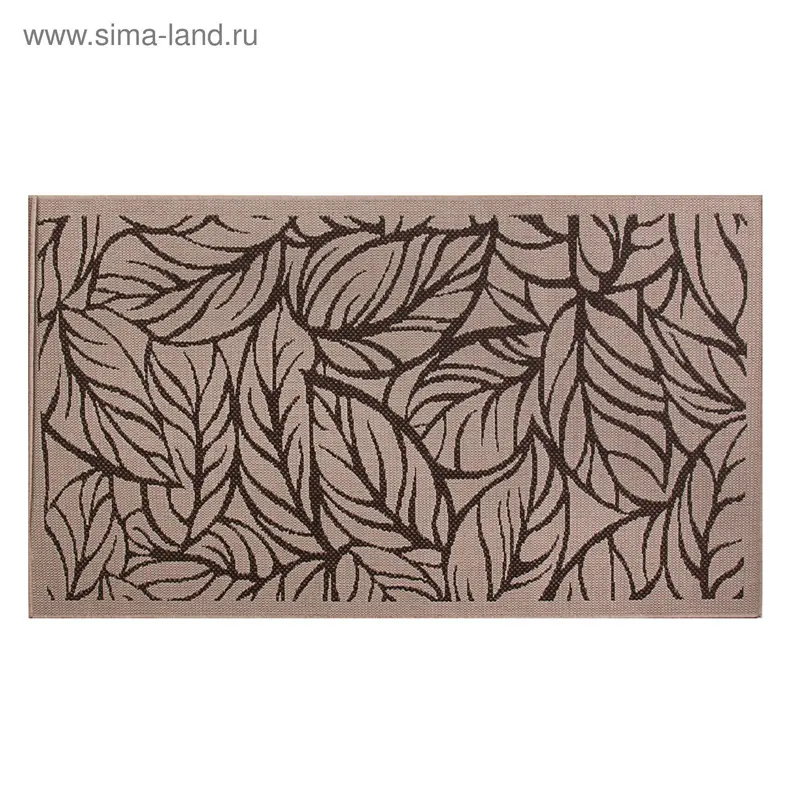 Циновка Flat 11 Шоколад sz2233c2, размер 120х170 см, ворс 100% ПП