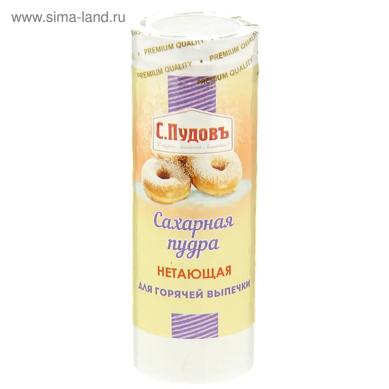 Сахарная пудра «С. Пудовъ», нетающая, 60 г