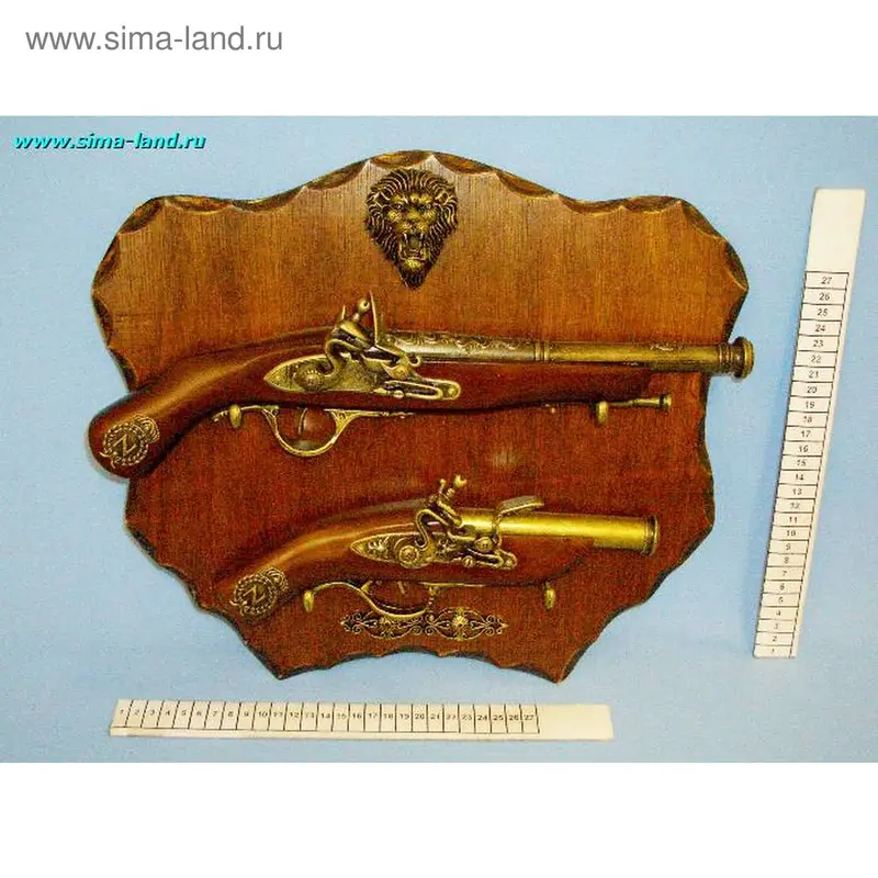 макет оружия мушкет 2шт FS061 (бокс 16 шт)