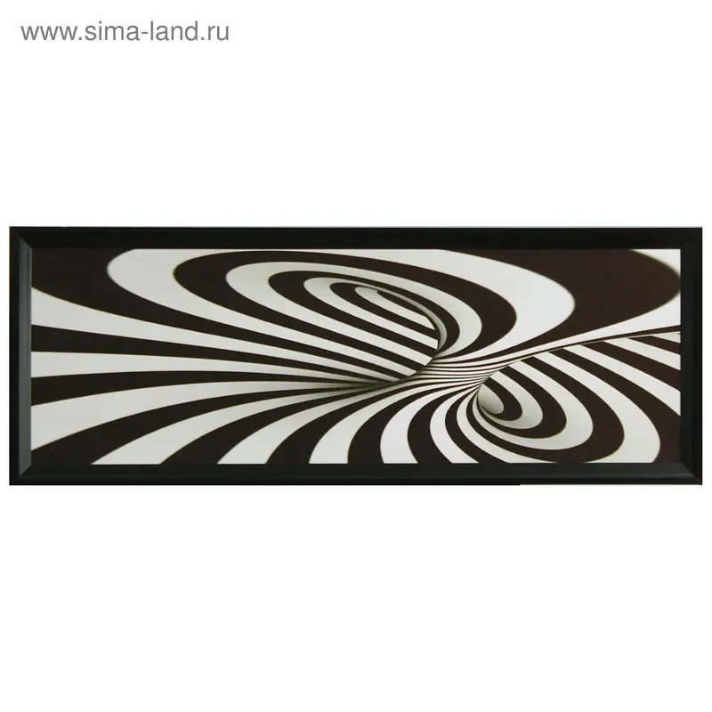 Картина "Абстракция" 47*127 см рамка МИКС