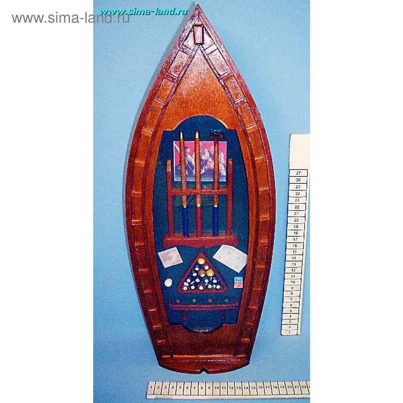 ключница корабль бильярд 9306 81195-47D (бокс 12 шт)