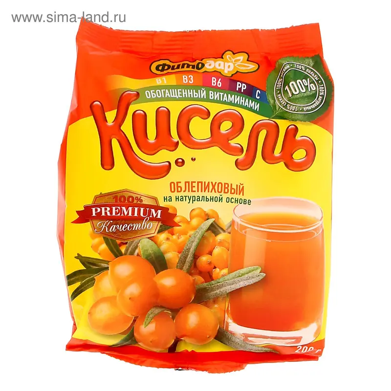Кисель "Фитодар" облепиховый, 200 г