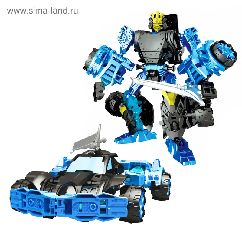 Конструктор-робот COMANDOR, 2 в 1, 33 детали