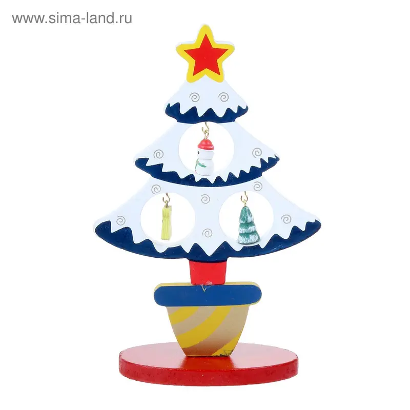 Сувенир новогодний на подставке "Ёлочка"