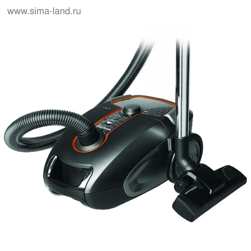 Пылесос Redmond RV-322, 2000/400 Вт, 3.5 л, серый