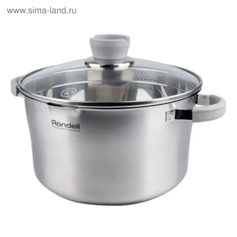 Кастрюля с крышкой d=24 см, 5,6 л Favory Rondell
